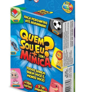 JOGO DE CARTAS QUEM SOU EU? MIMICAS 2EM1