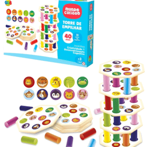 TORRE DE EMPILHAR DIVERTIDO