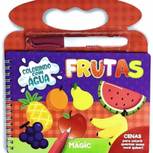 LIVRO AQUABOOK FRUTAS