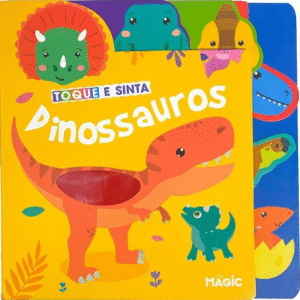 LIVRO TOQUE E SINTA DINOSSAUROS
