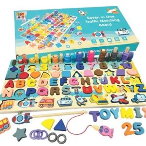 TABULEIRO MONTESSORI 7X1