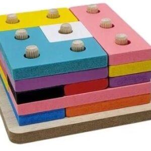 ENCAIXE DIVERTIDO FORMAS E CORES TETRIS