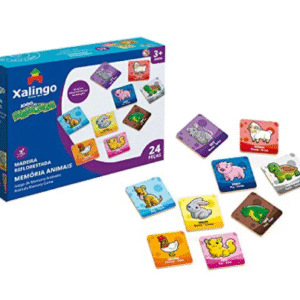 JOGO MEMORIA ANIMAIS 24PCS
