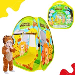 Toca barraca floresta divertida