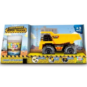 Massa areia magica super trucks